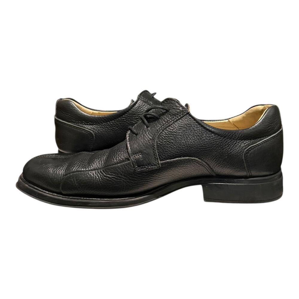 Studio Belvedere Bay Bridge Lace Up Shoes Size 10 EEE Black Oxfords Shoes - Picture 8 of 10